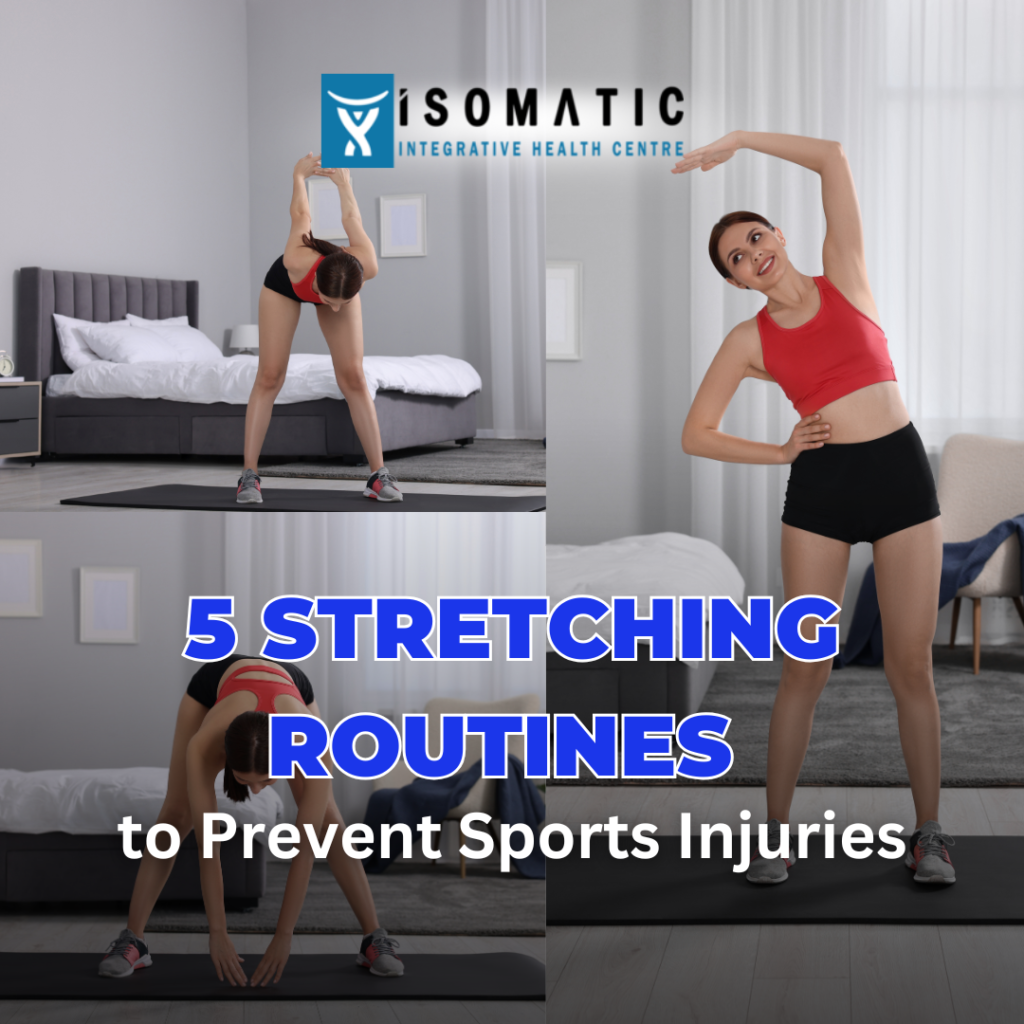 5 stretching routines to prevent sports injuries